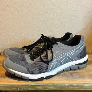 Asics Gray Athletic Shoes